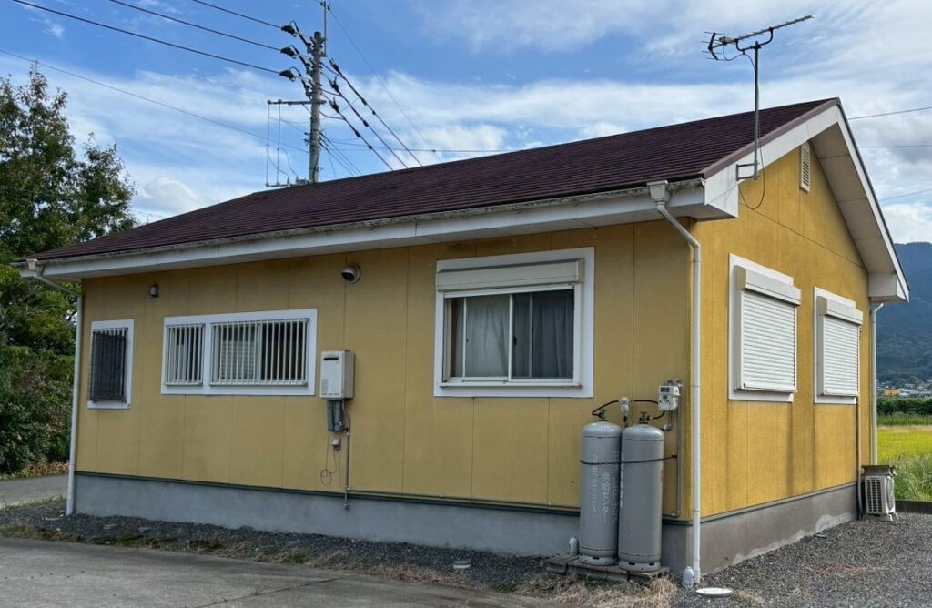 久留米市　Y様　アパート屋根・外壁塗装　着工1